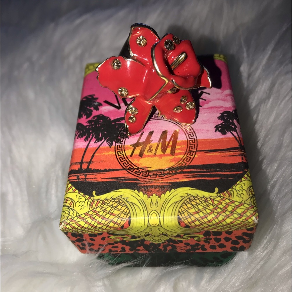 Versace x HM Floral Ring. NO LONGER SOLD!!